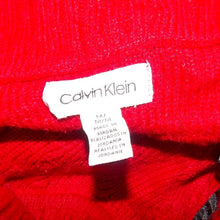 Load image into Gallery viewer, Calvin Klein red knitted sweater (M)
