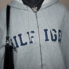 Load image into Gallery viewer, Tommy Hilfiger gray zipped up (L)
