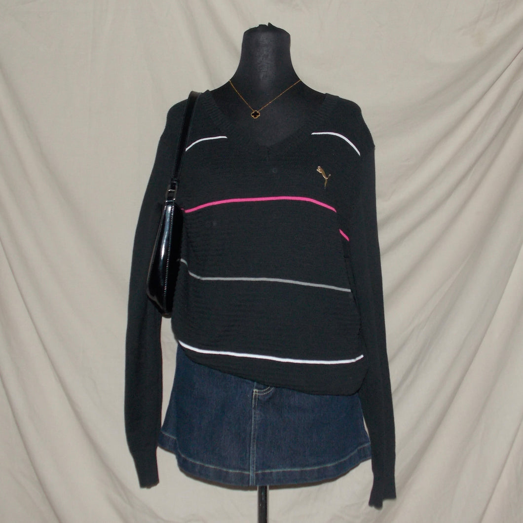 Puma stripped long sleeves (L)